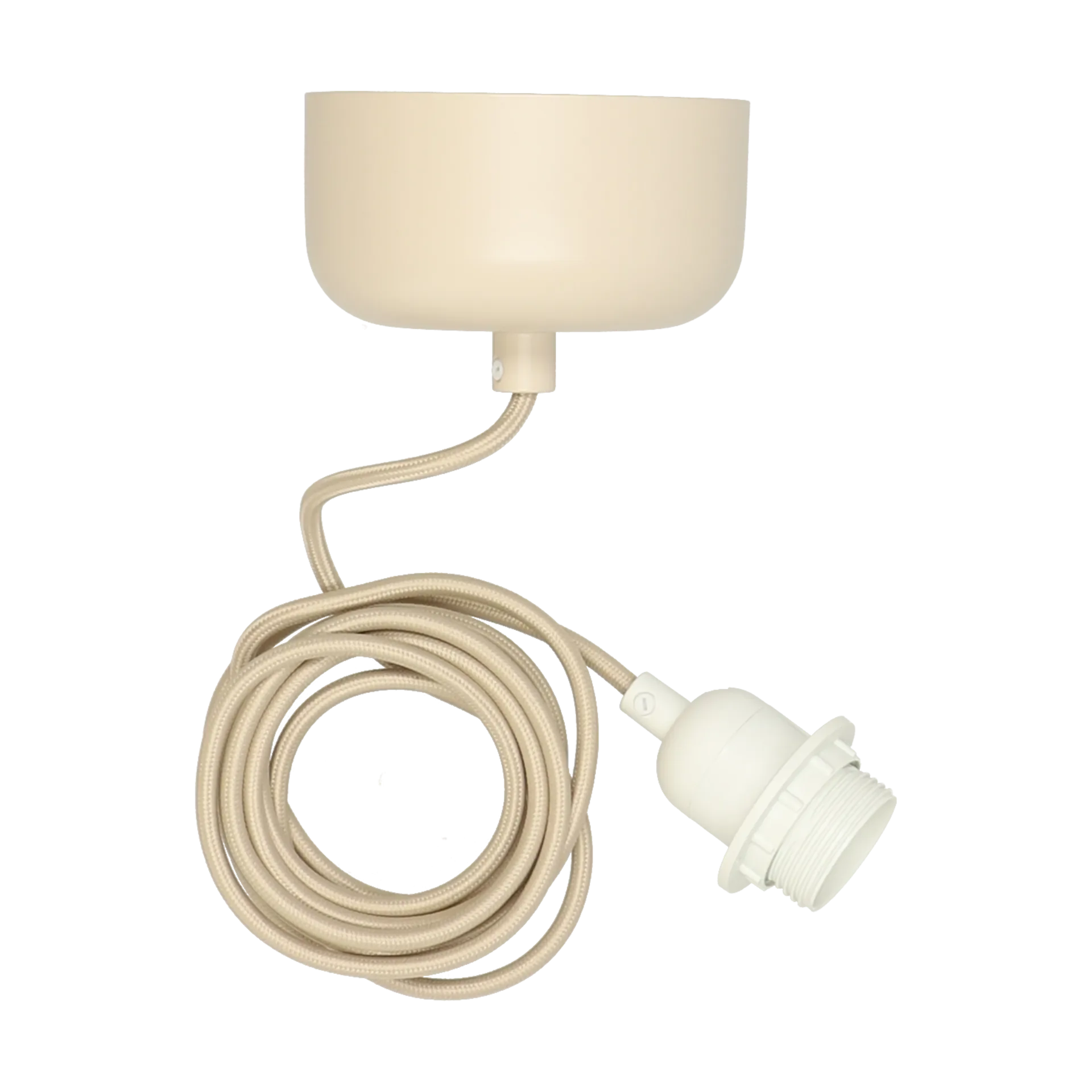 Kit de suspensión de techo incl. cable 250 cm, Beige Scandi Living