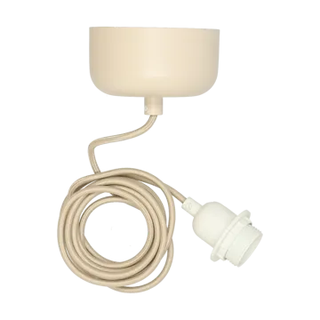 Kit de suspensión de techo incl. cable 250 cm - Beige - Scandi Living