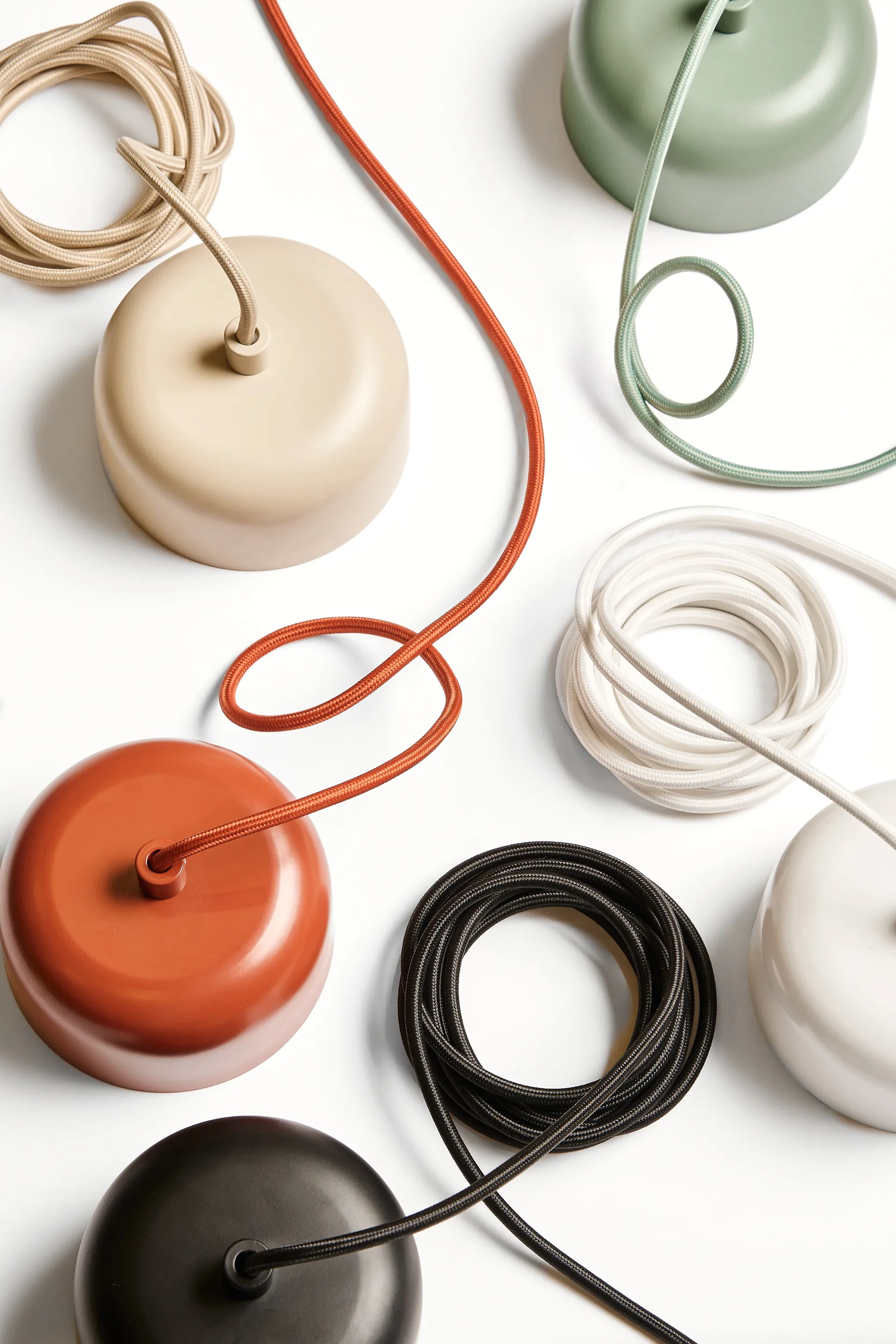 Kit de suspensión de techo incl. cable 250 cm, Blanco Scandi Living