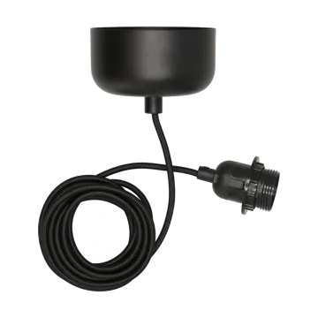 Kit de suspensión de techo incl. cable 250 cm - Negro - Scandi Living