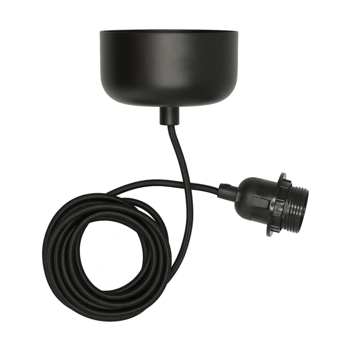 Kit de suspensión de techo incl. cable 250 cm - Negro - Scandi Living