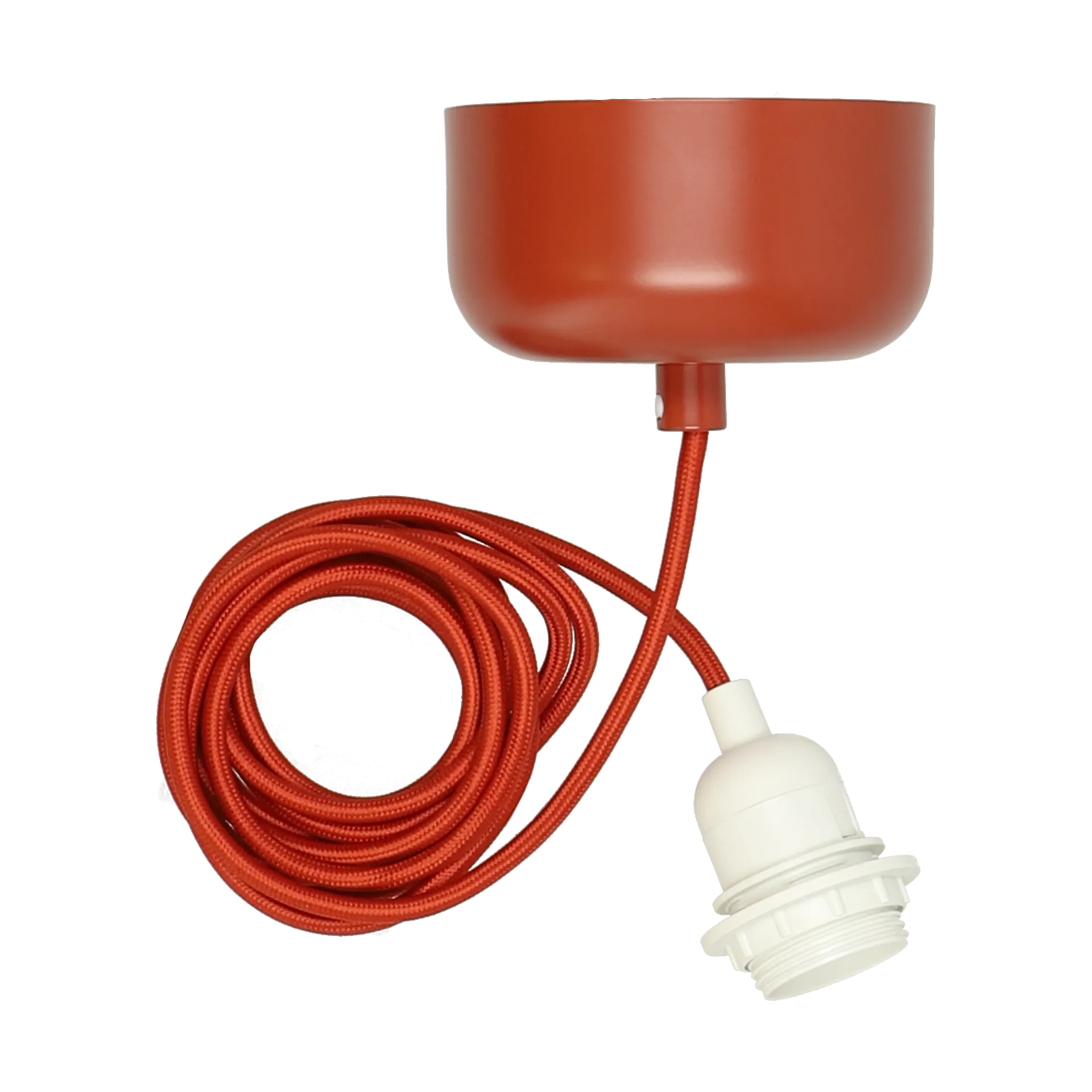 Kit de suspensión de techo incl. cable 250 cm, Rojo Scandi Living