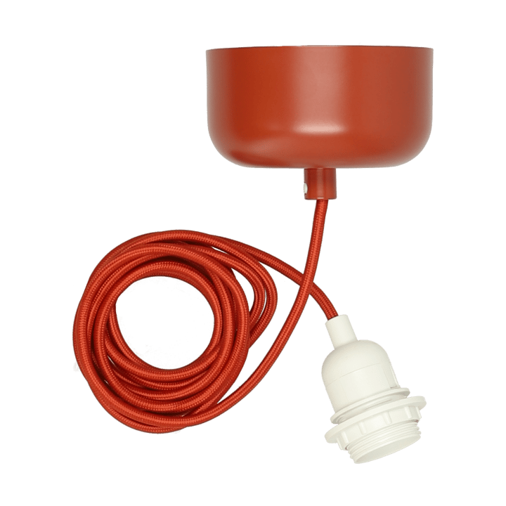Kit de suspensión de techo incl. cable 250 cm - Rojo - Scandi Living