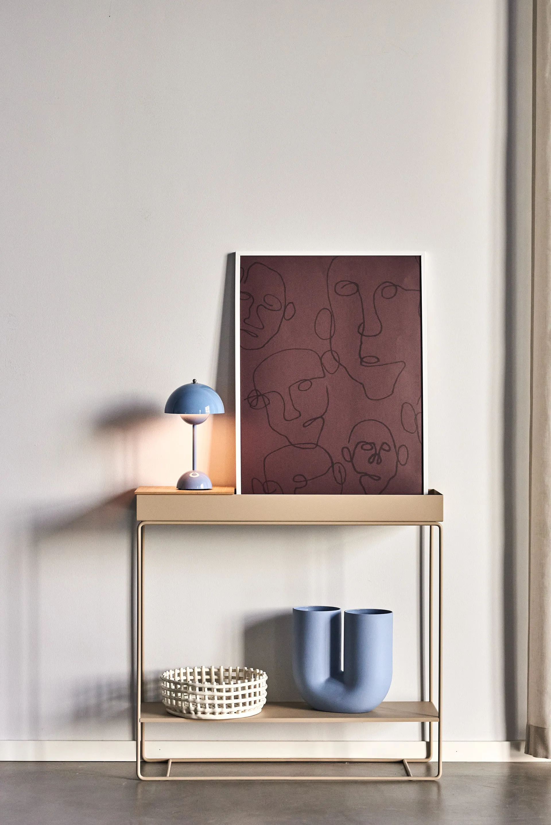 Lámina Audience brun, 50x70 cm Scandi Living