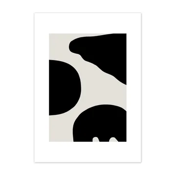 Lámina Contour gris - 50x70 cm - Scandi Living