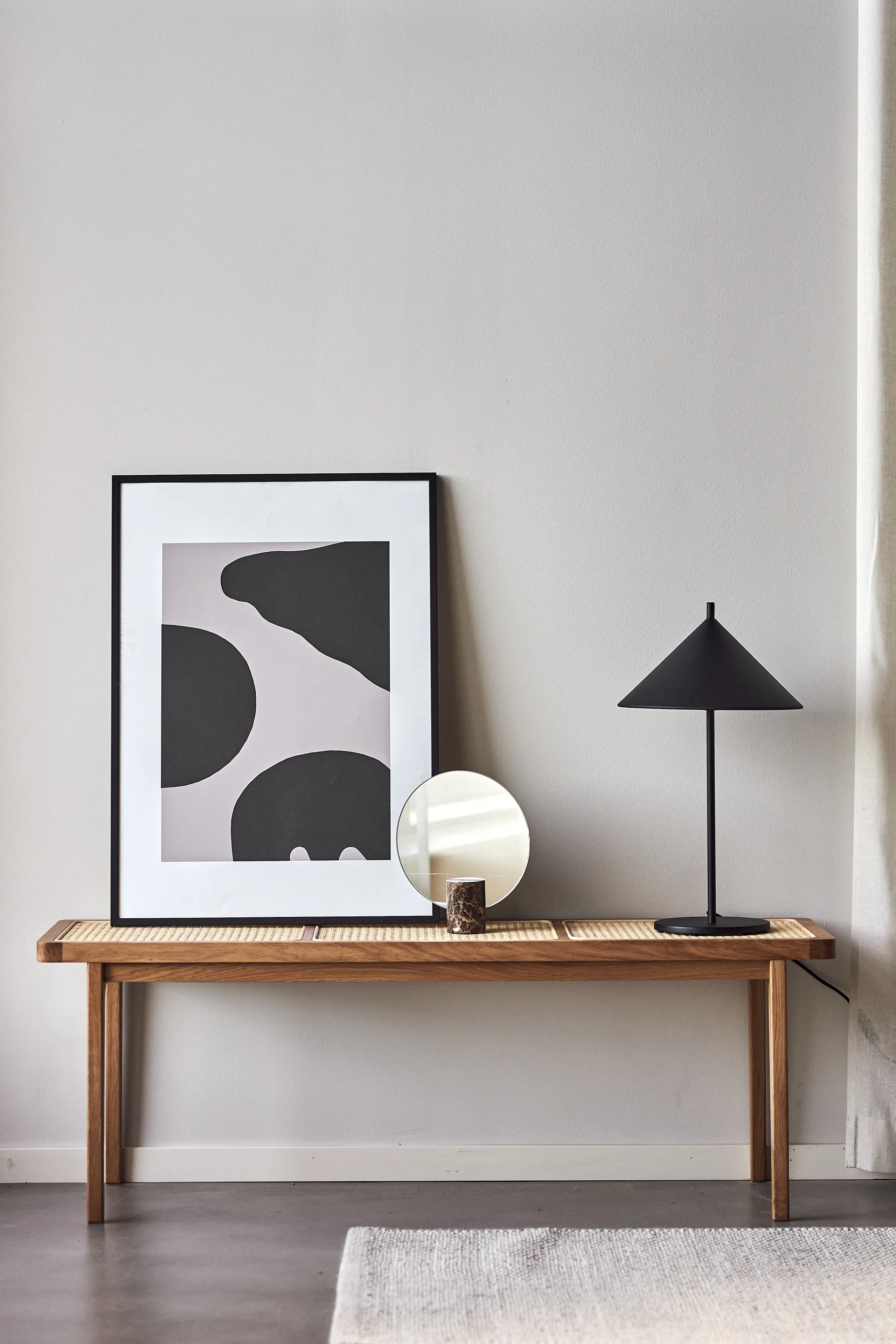 Lámina Contour gris, 50x70 cm Scandi Living