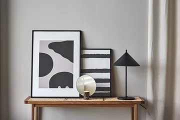 Lámina Contour gris - 50x70 cm - Scandi Living
