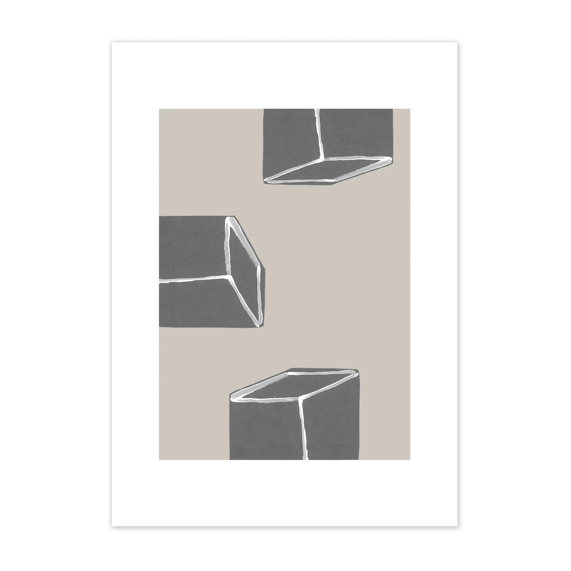 Lámina Dimensions, 50x70 cm Scandi Living