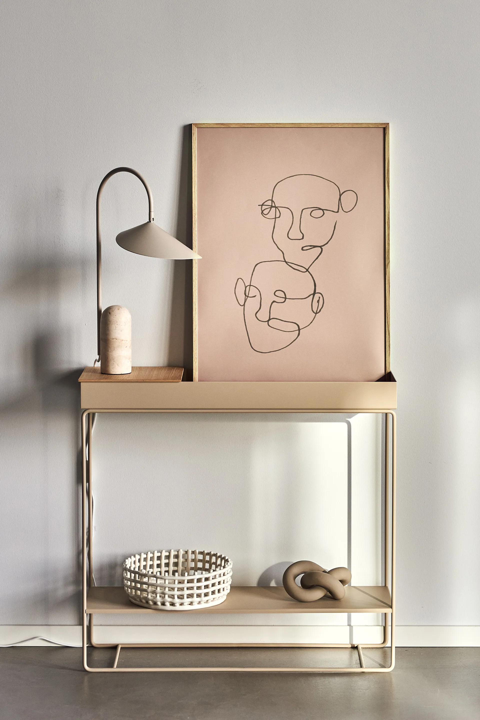 Lámina Figurative beige, 50x70 cm Scandi Living