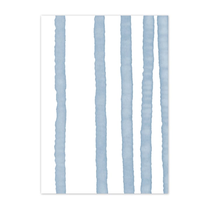 Lámina Lineage azul - 30x40 cm - Scandi Living