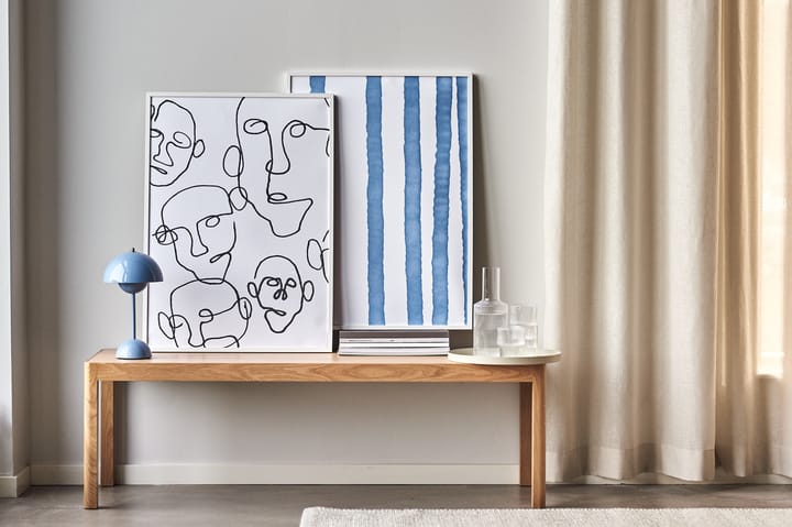 Lámina Lineage azul - 30x40 cm - Scandi Living