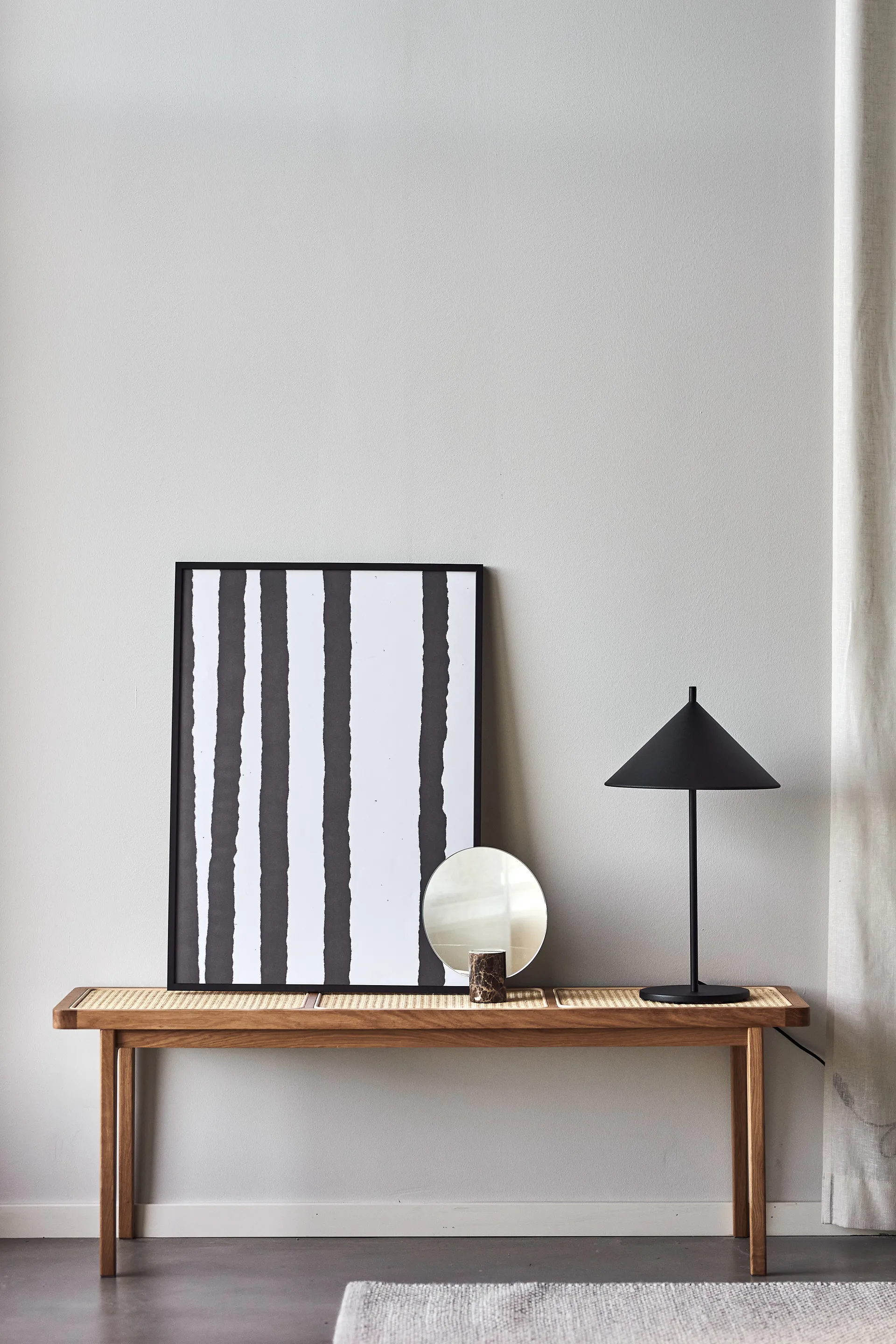 Lámina Lineage negro, 50x70 cm Scandi Living