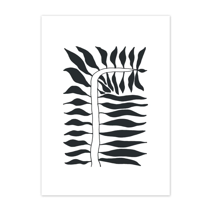 Lámina Seeding negro - 40x50 cm - Scandi Living