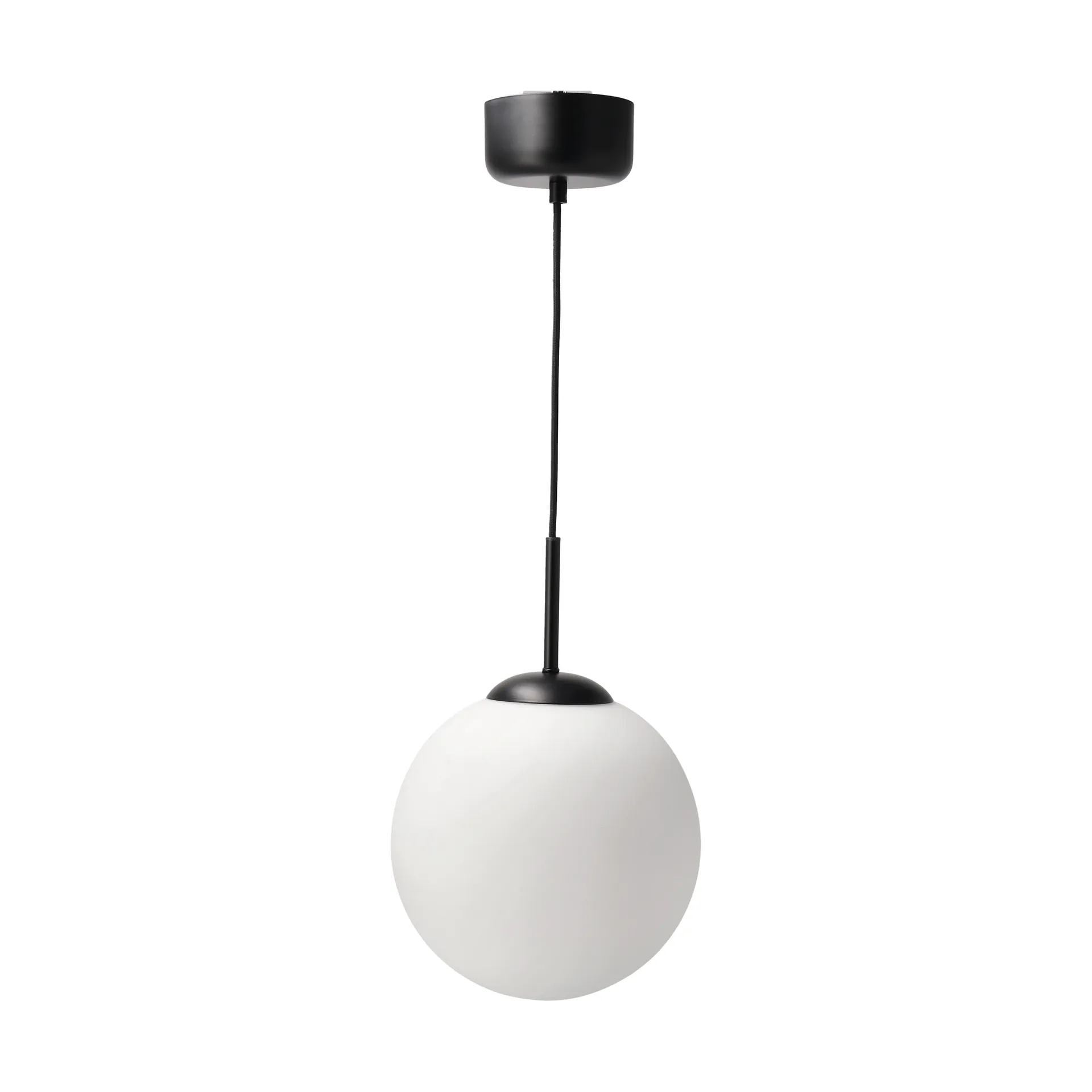 Lámpara colgante Solar D25 cm, Blanco esmerilado Scandi Living