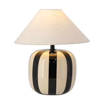 Lámpara de mesa Alvar 31 cm - Negro - Scandi Living