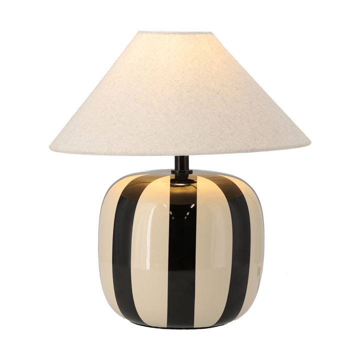 Lámpara de mesa Alvar 31 cm, Negro Scandi Living