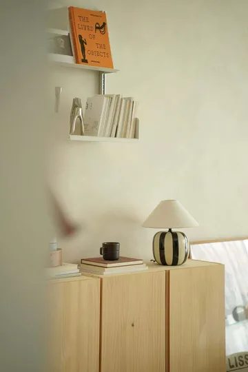 Lámpara de mesa Alvar 31 cm - Negro - Scandi Living