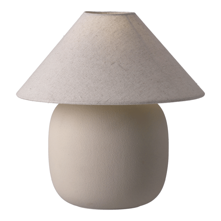 Lámpara de mesa Boulder 29 cm beige-nature Scandi Living