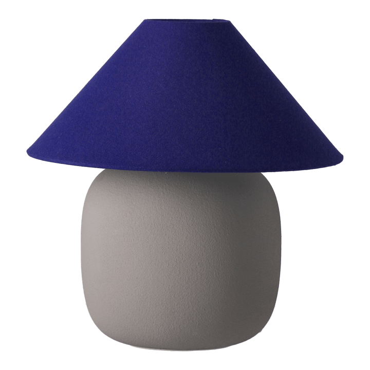 Lámpara de mesa Boulder 29 cm grey-cobolt Scandi Living