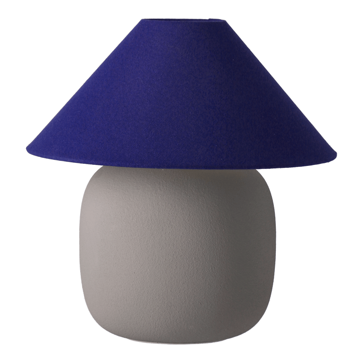 Lámpara de mesa Boulder 29 cm grey-cobolt - undefined - Scandi Living
