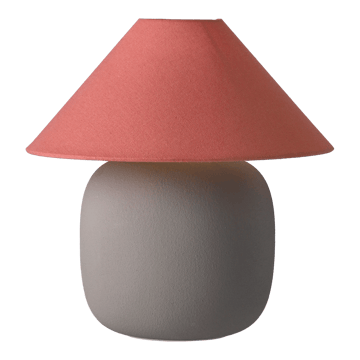 Lámpara de mesa Boulder 29 cm grey-peach - undefined - Scandi Living