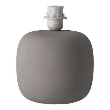 Lámpara de mesa Boulder 29 cm grey-pleated white - Scandi Living