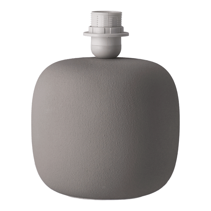 Lámpara de mesa Boulder 29 cm grey-pleated white Scandi Living