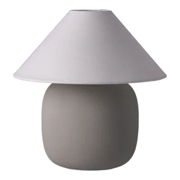 Lámpara de mesa Boulder 29 cm grey-white - Scandi Living