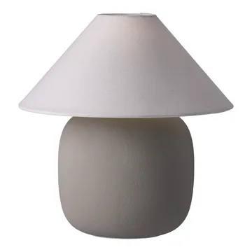 Lámpara de mesa Boulder 29 cm grey-white - Scandi Living