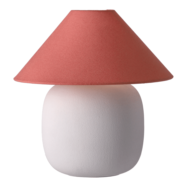 Lámpara de mesa Boulder 29 cm white-peach Scandi Living