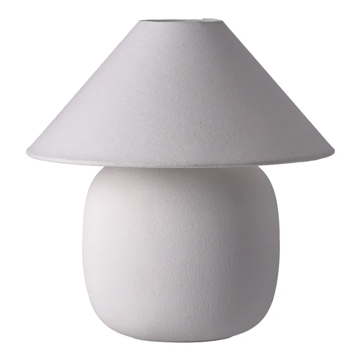 Lámpara de mesa Boulder 29 cm white-white - Scandi Living