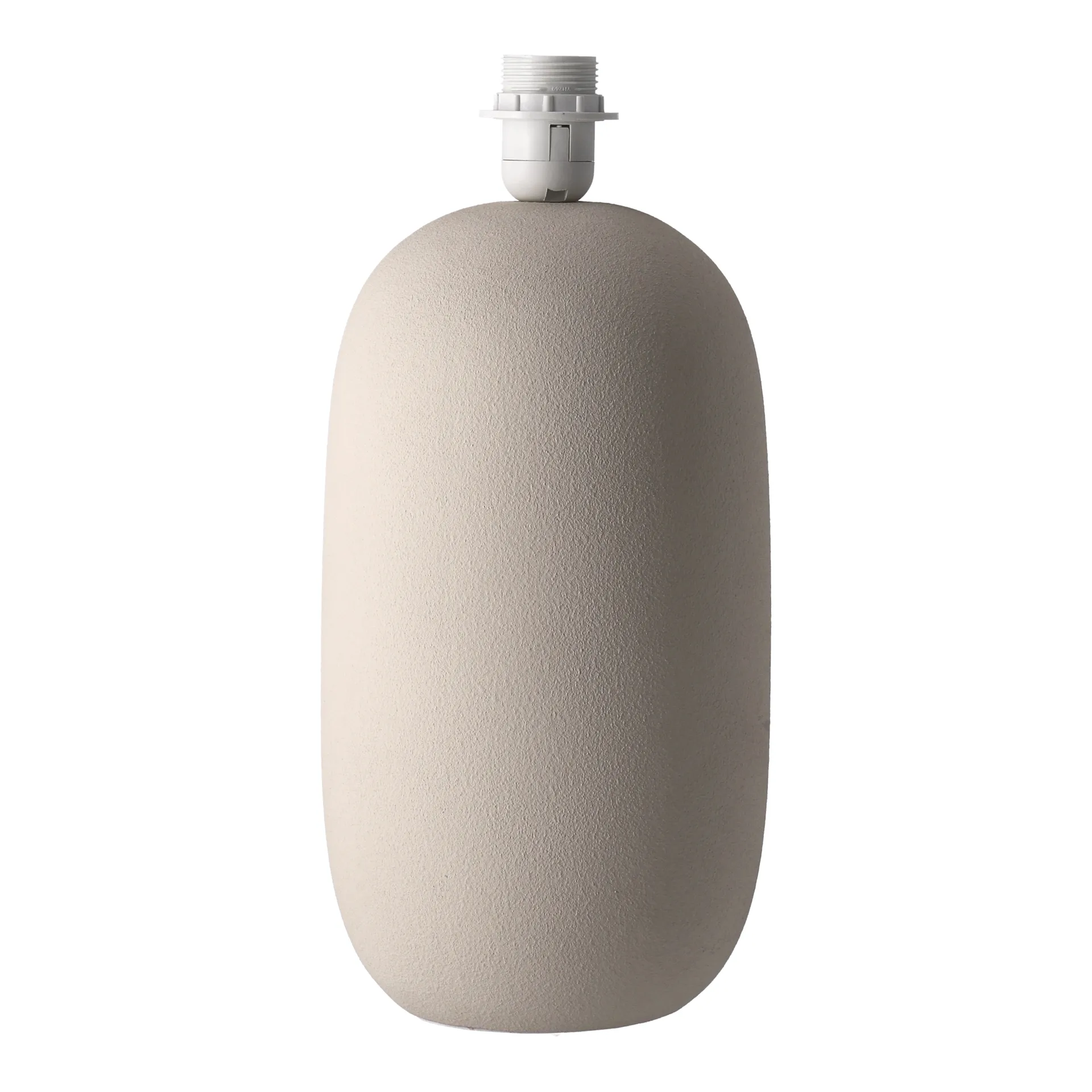 Lámpara de mesa Boulder 48 cm beige-nature,  Scandi Living