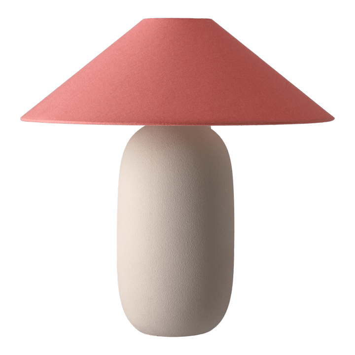 Lámpara de mesa Boulder 48 cm beige-peach Scandi Living
