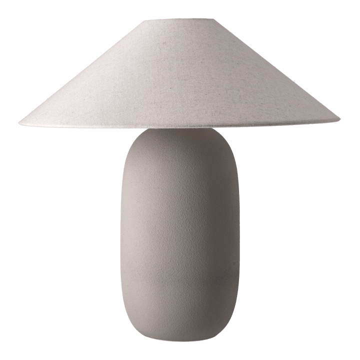 Lámpara de mesa Boulder 48 cm grey-nature - Pie de lámpara - Scandi Living