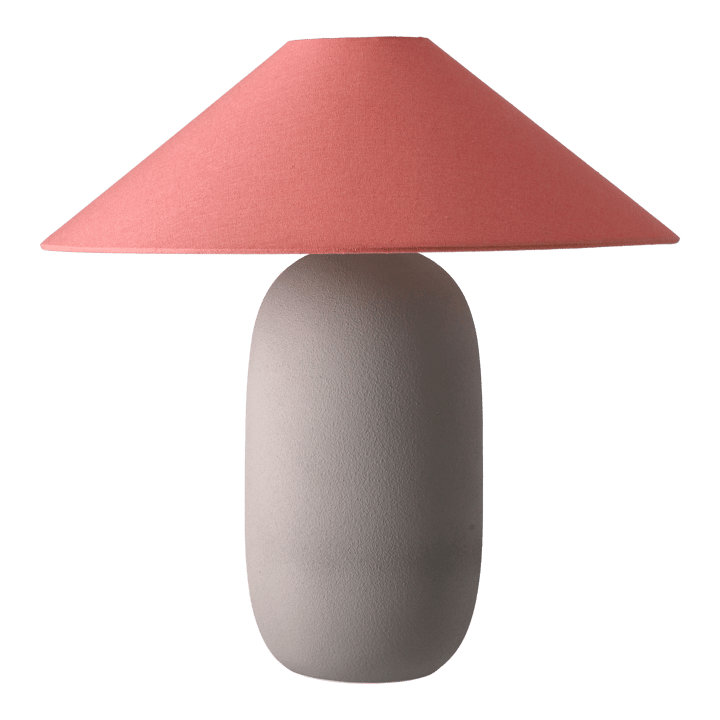 Lámpara de mesa Boulder 48 cm grey-peach Scandi Living