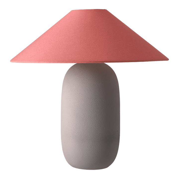 Lámpara de mesa Boulder 48 cm grey-peach - undefined - Scandi Living