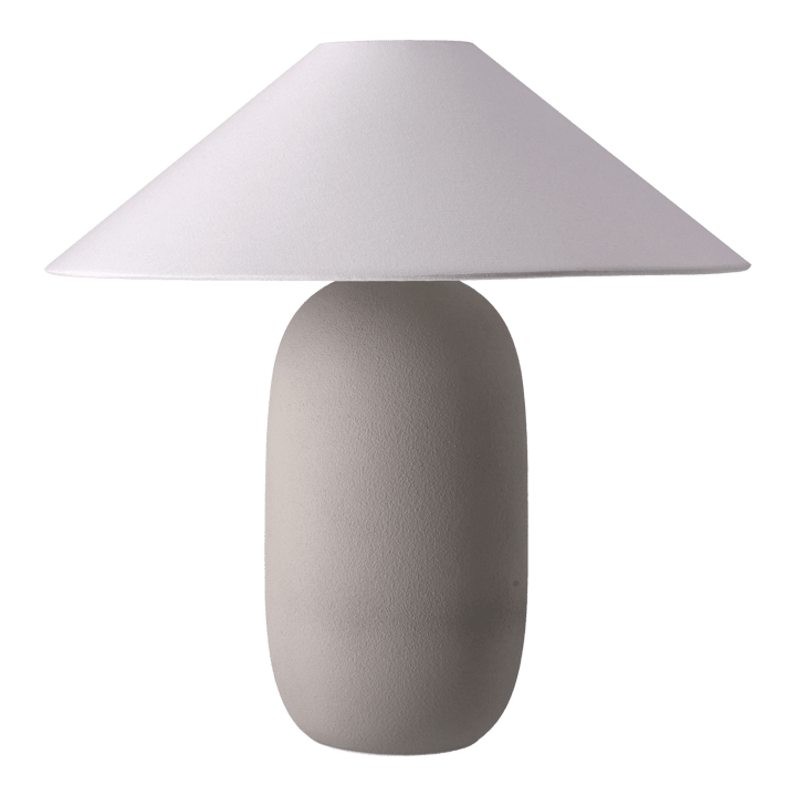 Lámpara de mesa Boulder 48 cm grey-white - Pie de lámpara - Scandi Living