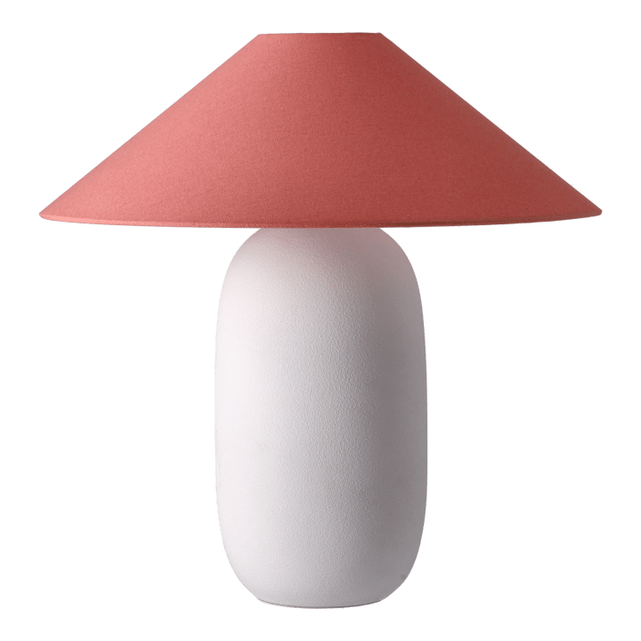 Lámpara de mesa Boulder 48 cm white-peach Scandi Living