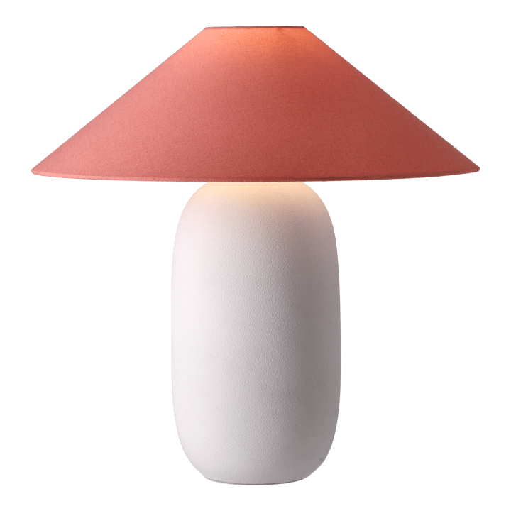 Lámpara de mesa Boulder 48 cm white-peach Scandi Living