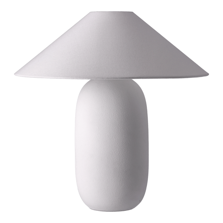 Lámpara de mesa Boulder 48 cm white-white - Pie de lámpara - Scandi Living