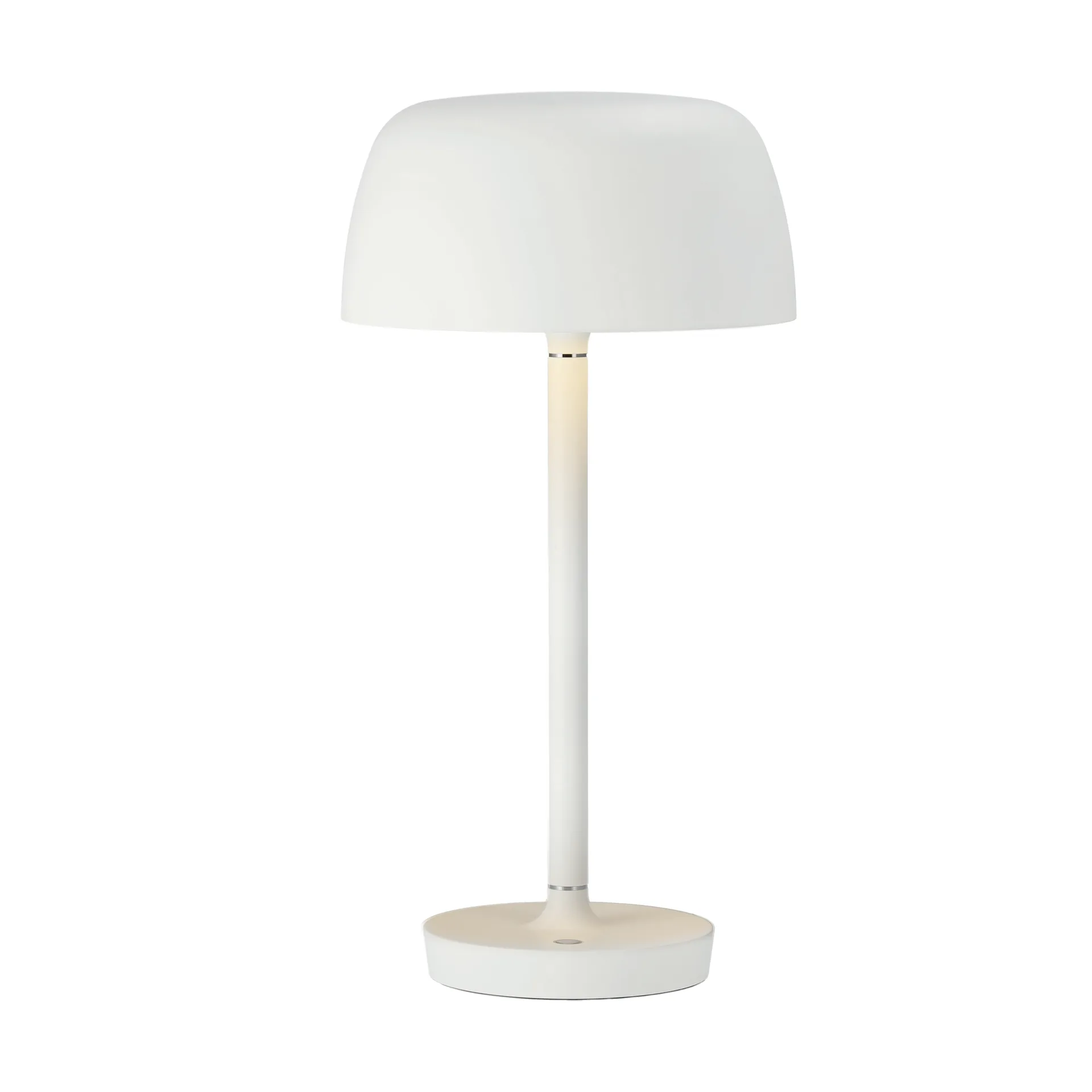 Lámpara de mesa Halo 45,5 cm, White Scandi Living