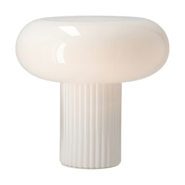 Lámpara de mesa Haven 26 cm - Blanco - Scandi Living