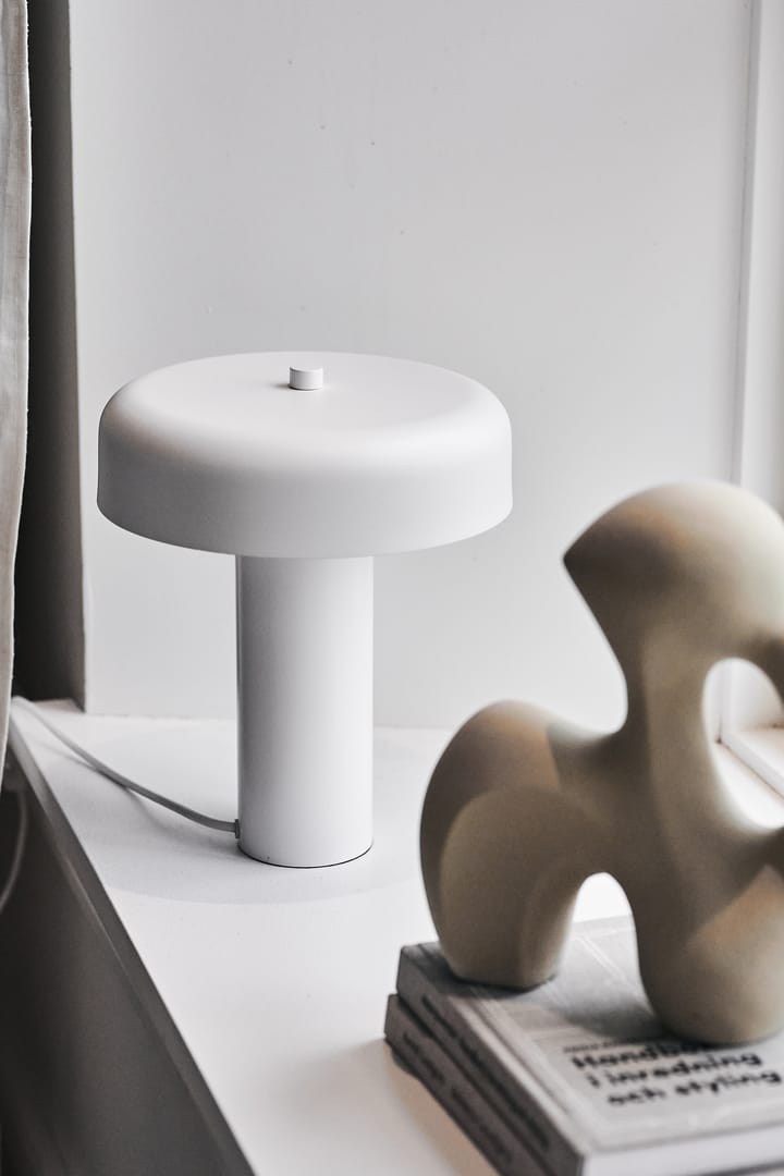 Lámpara de mesa Haze 32 cm - blanco - Scandi Living