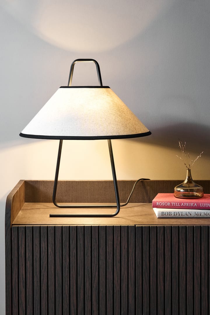 Lámpara de mesa Moss 43 cm, Beige Scandi Living