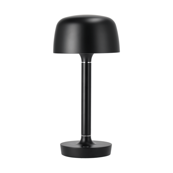 Lámpara de mesa portátil Halo 25,5 cm - Black - Scandi Living