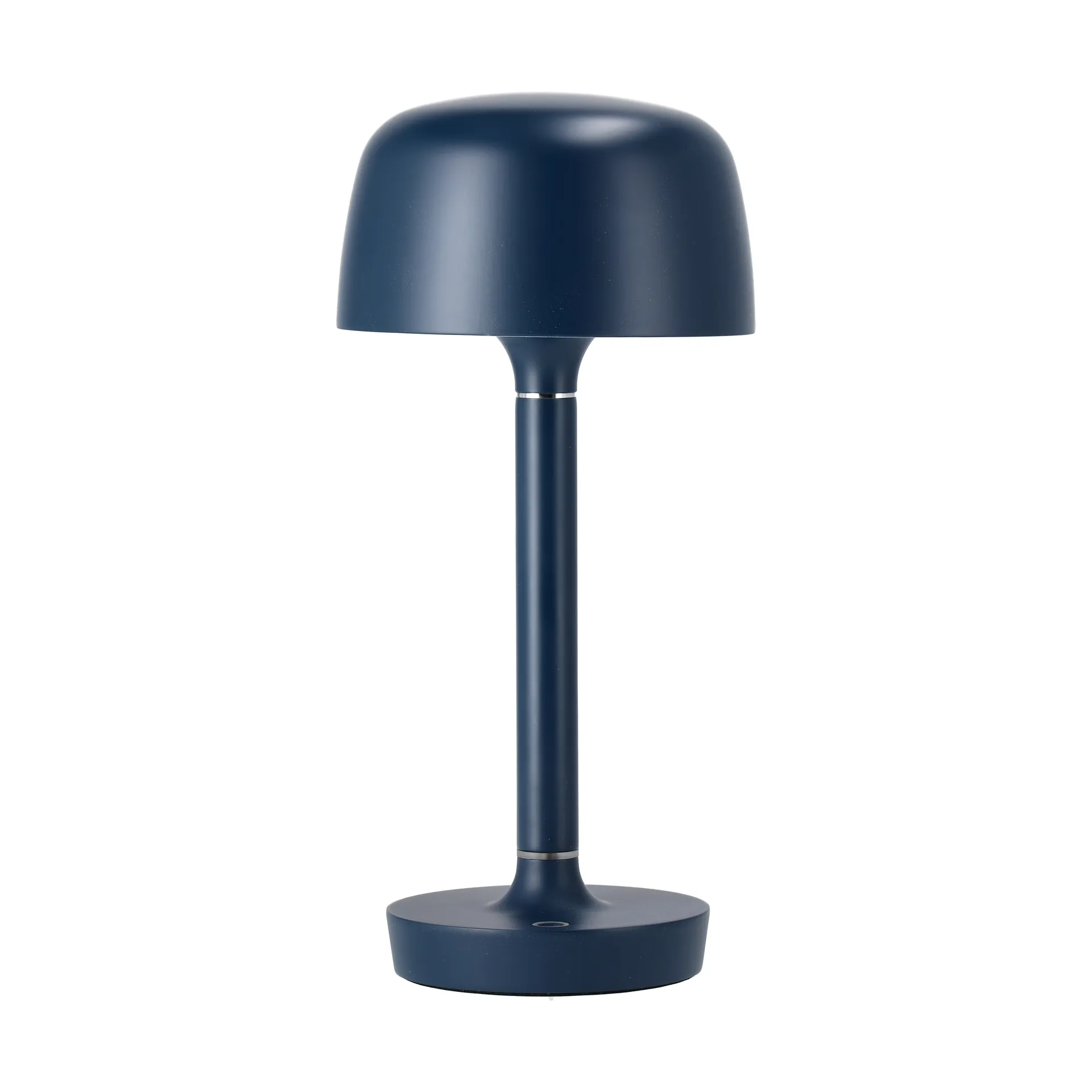 Lámpara de mesa portátil Halo 25,5 cm, Blue Scandi Living