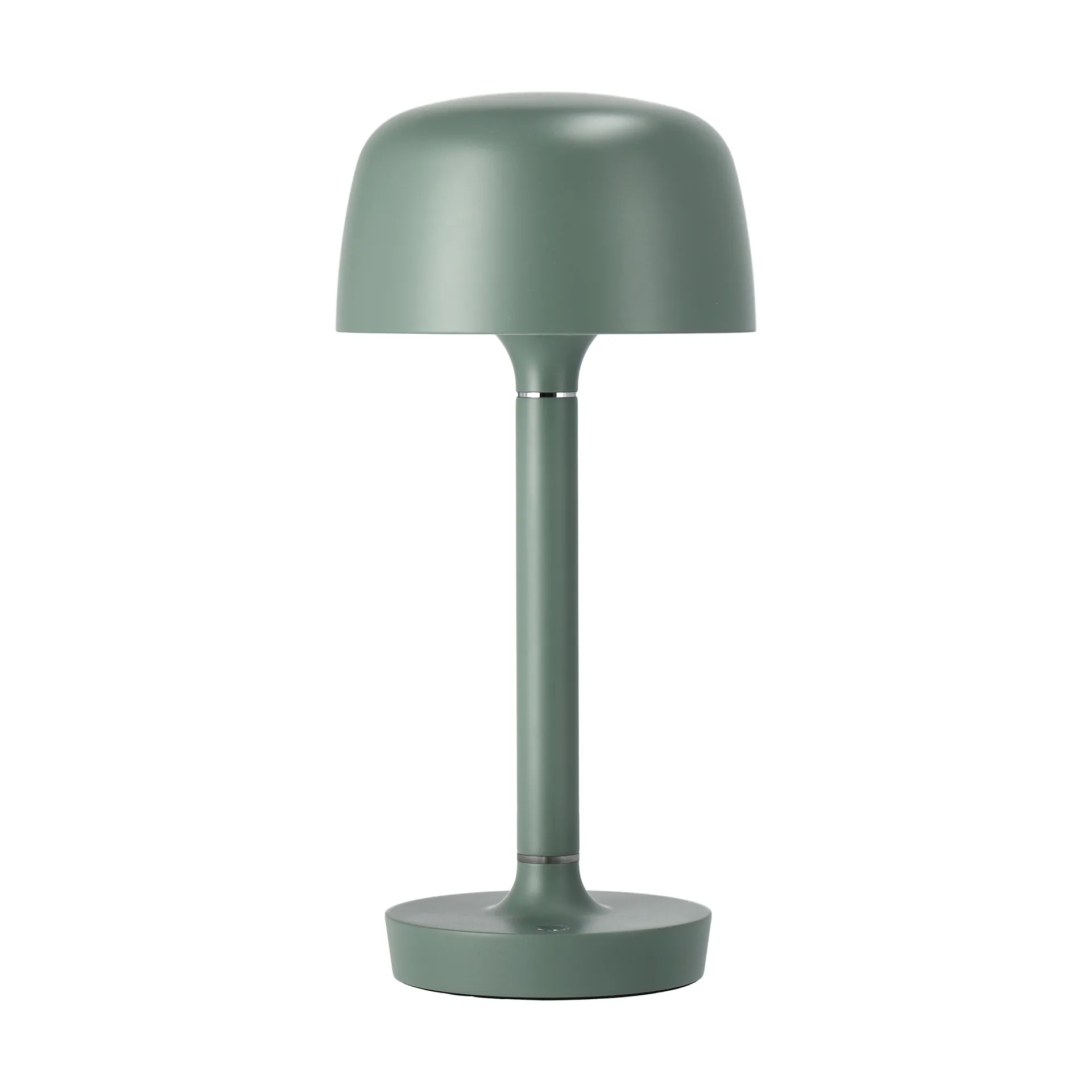Lámpara de mesa portátil Halo 25,5 cm, Green Scandi Living