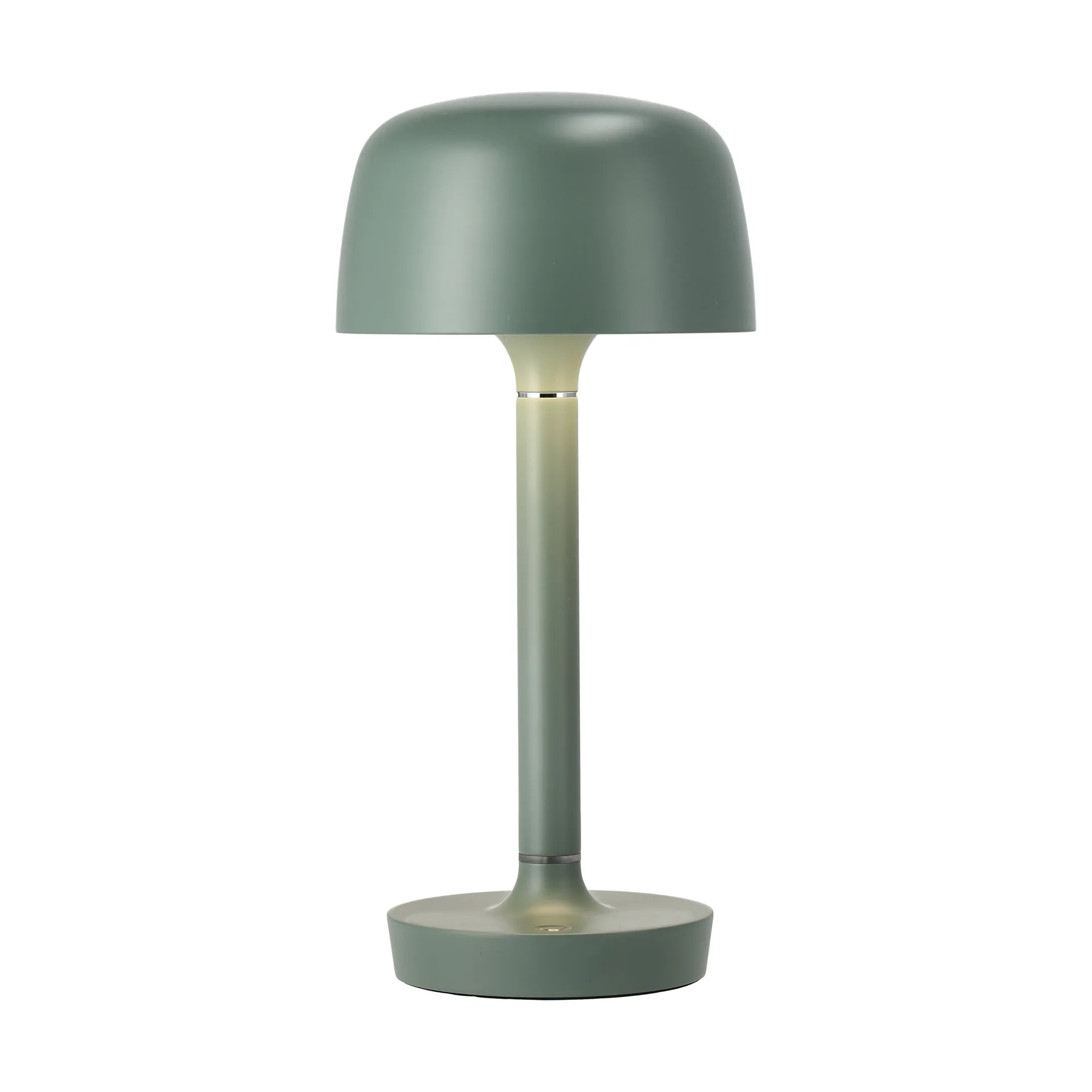 Lámpara de mesa portátil Halo 25,5 cm, Green Scandi Living