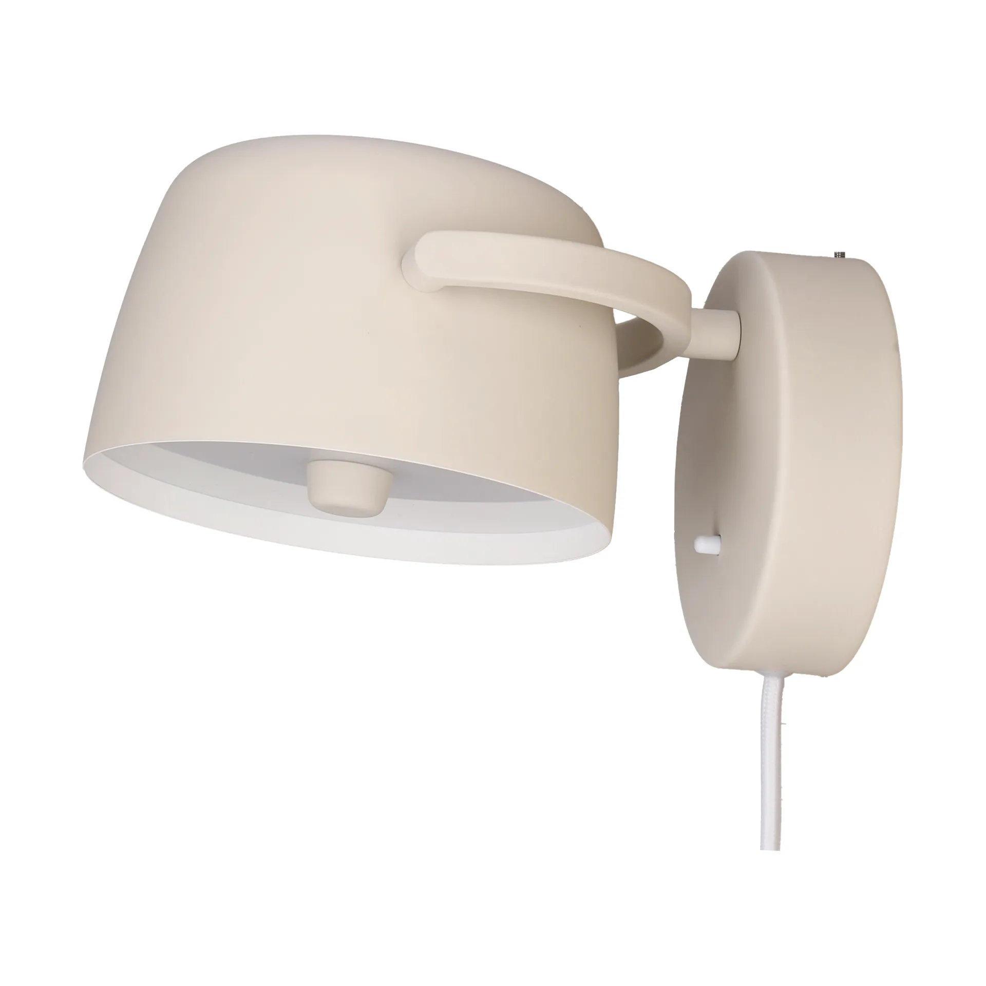 Lámpara de pared Halo Ø16 cm, Beige Scandi Living
