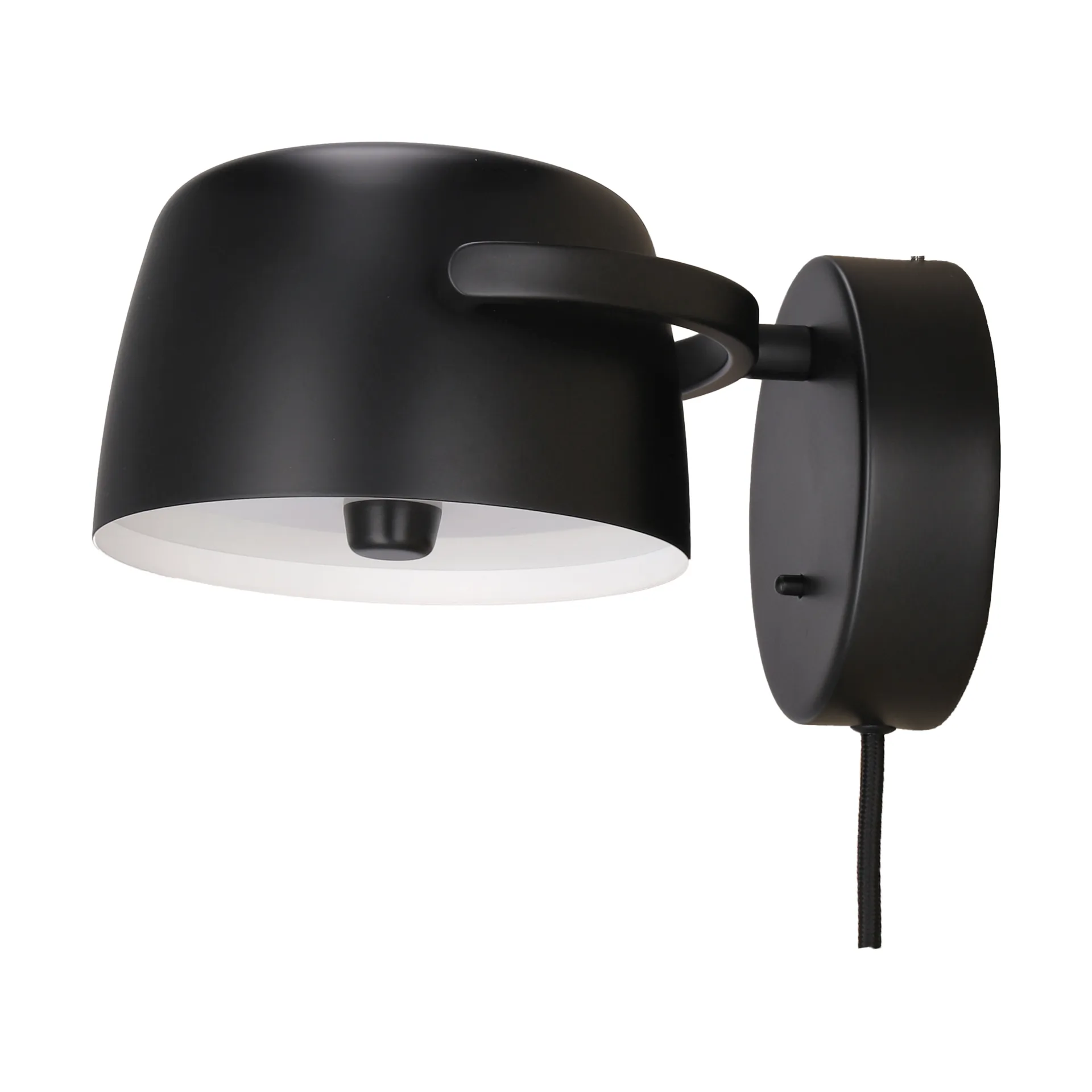 Lámpara de pared Halo Ø16 cm, Black Scandi Living